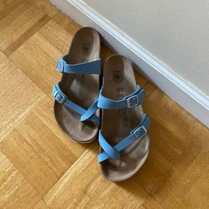 Dusty Blue Birkenstock Franca’s